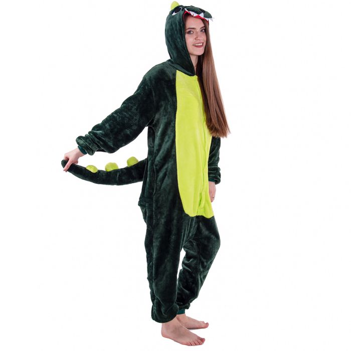 Piżama Kigurumi Kombinezon Przebranie Dinozaur M 155-164 cm