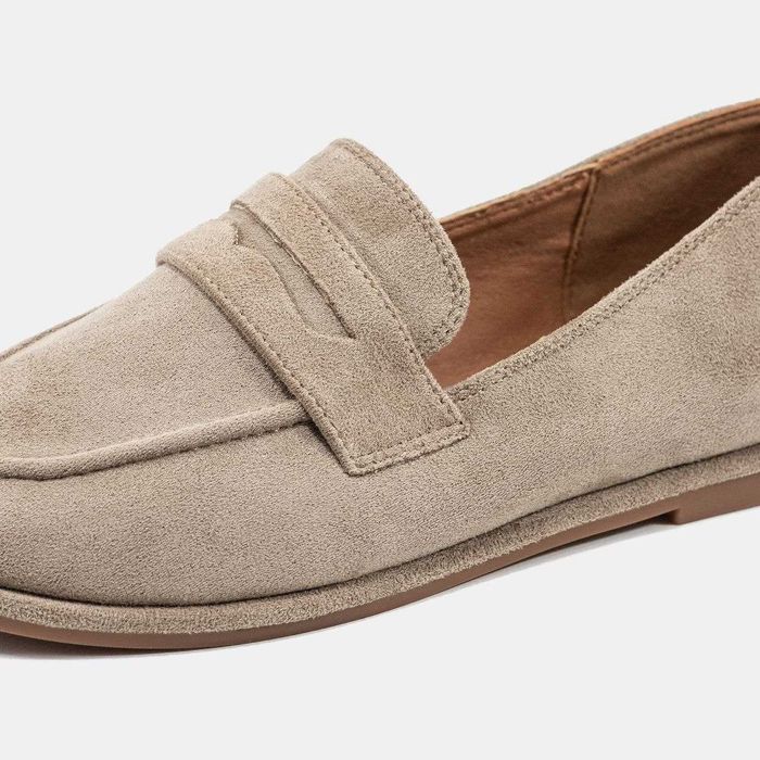 Жіночі Лофери Grey Beige Замша 36-41 (Без Предоплати)