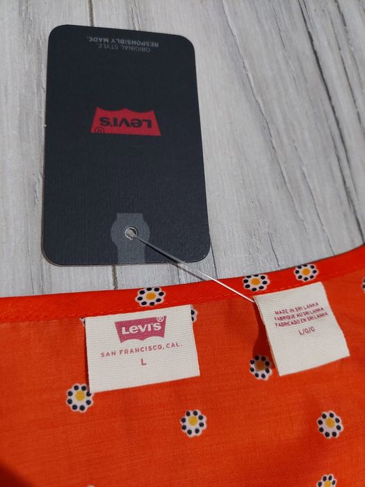 Bluzka wizytowa, Levi's, nowa z  metką, r.L