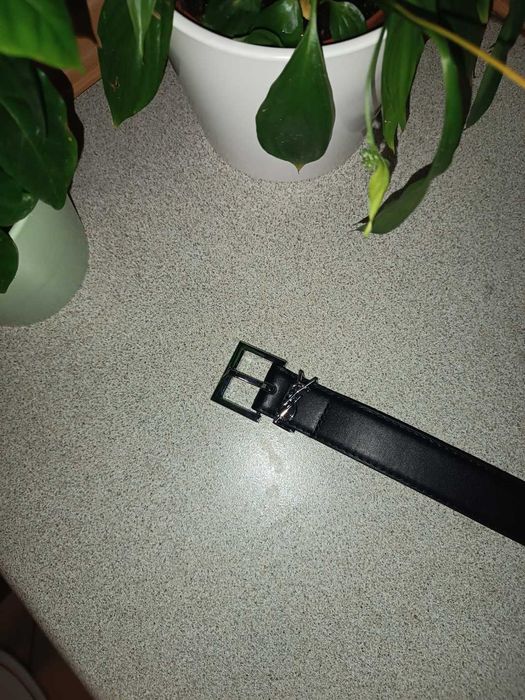 YSL SWAG belt black color 110 cm y2k sk8 streatwear
