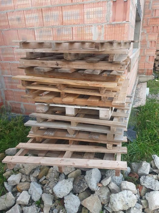 Palety po materiałach budowlanych