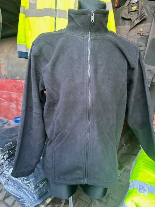 Męska bluza polarowa w kolorze czarnym Geffer 68700