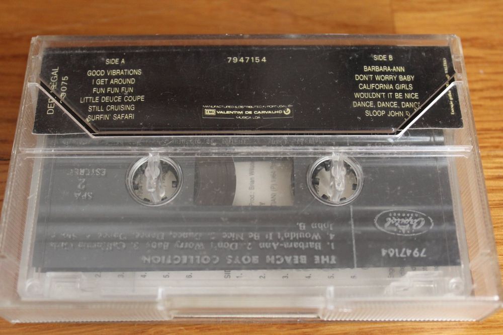 Cassete The Beach Boys - Collection Volume I e II