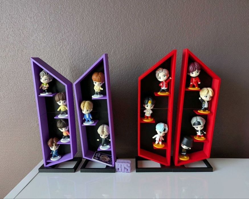 Expositor figuras Tiny Tan BTS McDonalds Funko
