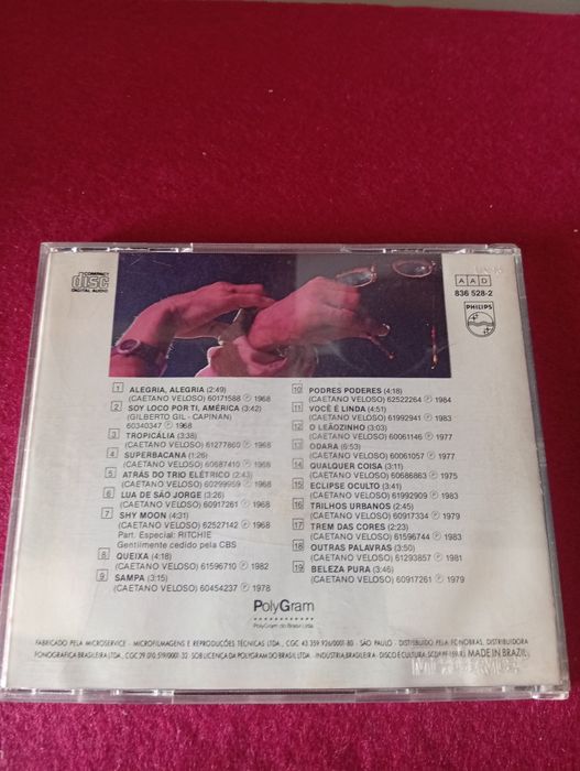 CD audio Caetano Veloso