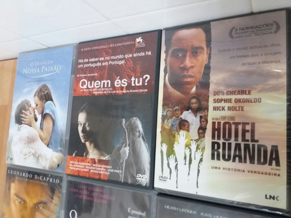 Lote de 9 DVDs originais (Filmes premiados)