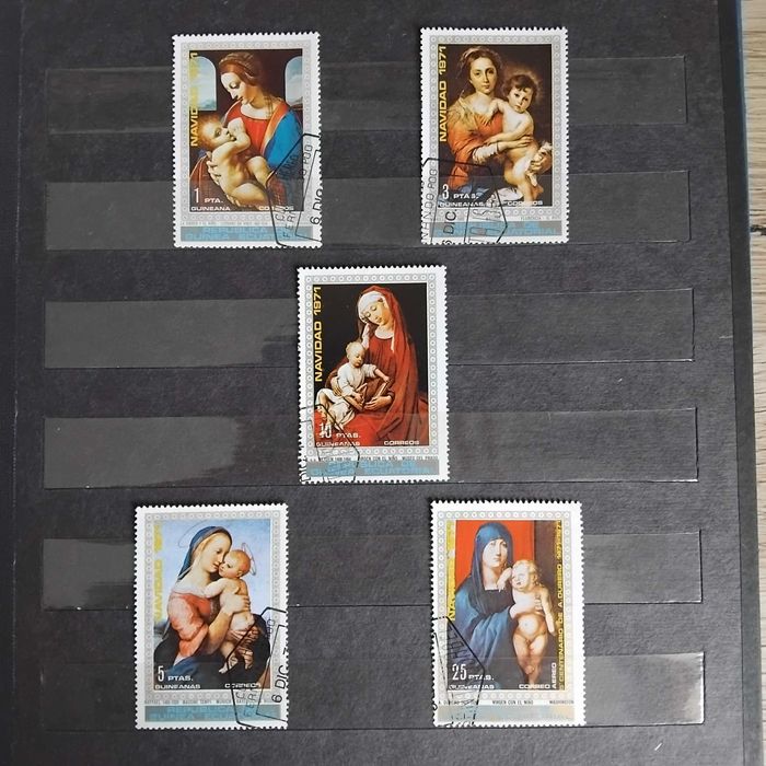 Znaczki Pocztowe Japonia Chiny Węgry Niemcy Guinea Inne Stare (271)