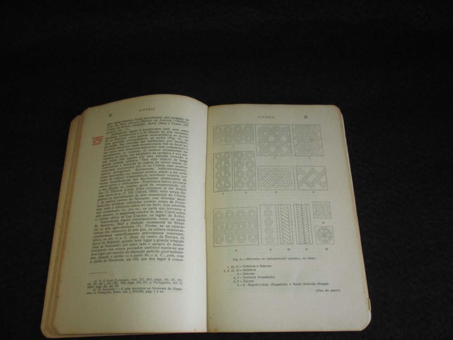 Livro Citânia e Sabroso Notícia Descritiva Mário Cardoso Numerado 1948