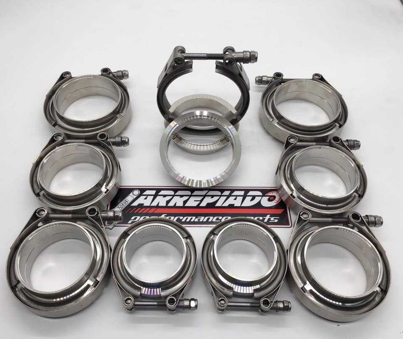 ABRAÇADEIRAS V-BAND INOX