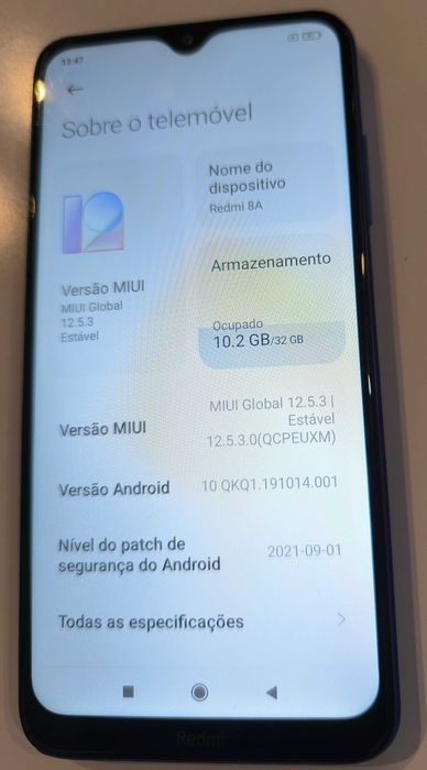 Xiaomi Redmi 8A 32GB - Vermelho e Azul - Desbloqueados - Dual-SIM
