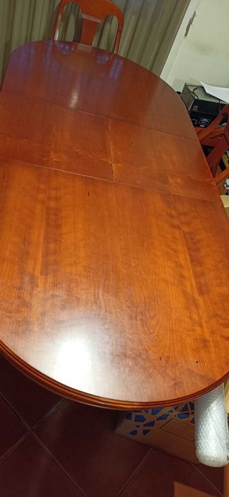 Mesa extensível de sala Luís Filipe