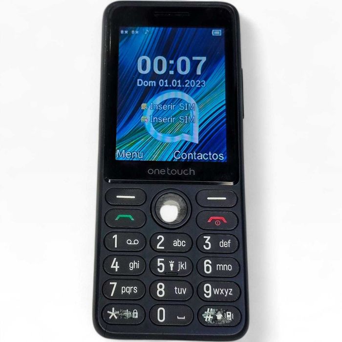 Telemóvel TCL OneTouch Dual SIM com Botão SOS – A Funcionar