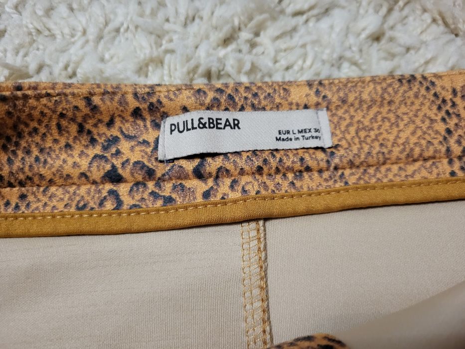 Spódniczka mini skóra węża