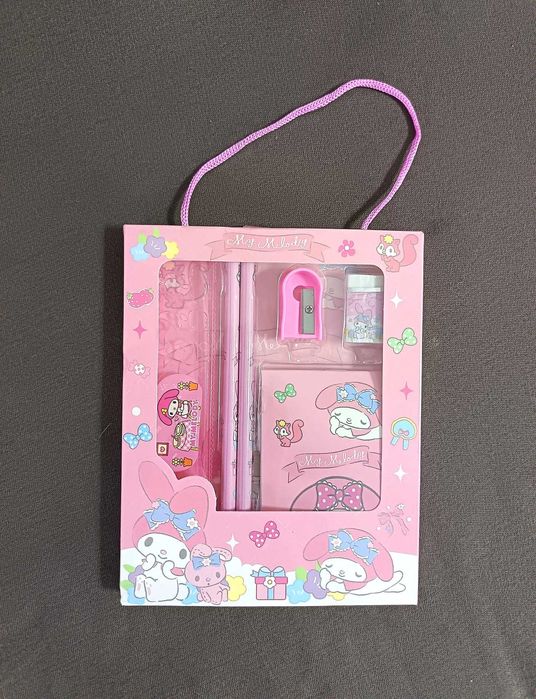 Conjunto de artigos de papelaria (1 caixa)