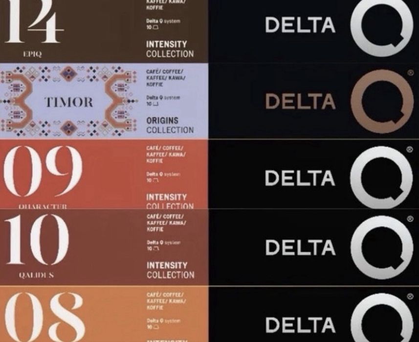 Капсули для капсульної кавоварки Delta Q та Delta Q mini