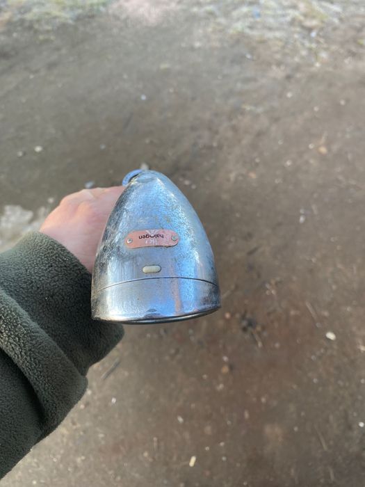 Stara lampa rowerowa ika