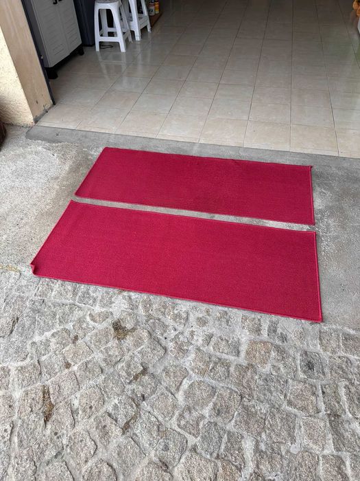Tapete de Secretária Vermelho (x2)