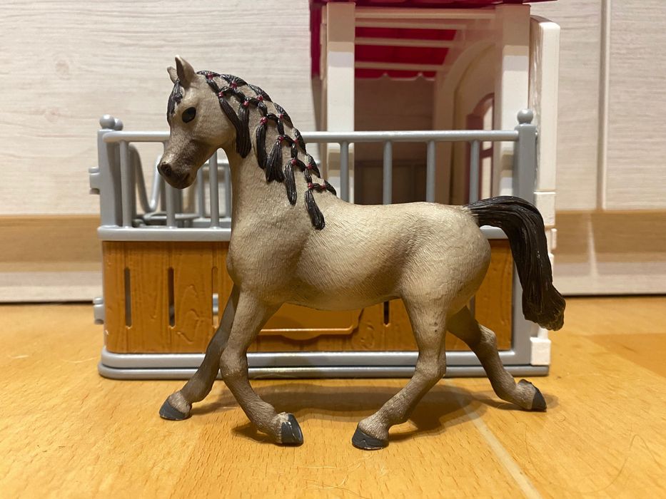 Schleich boks + zestaw z kalendarza adwentowego