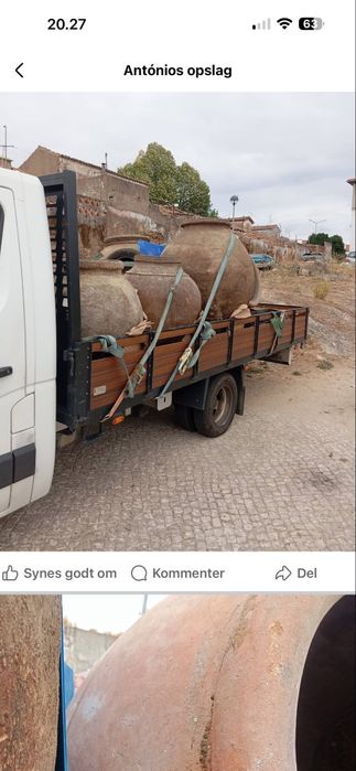 Talhas de barro/Ânforas de barro/potes de barro