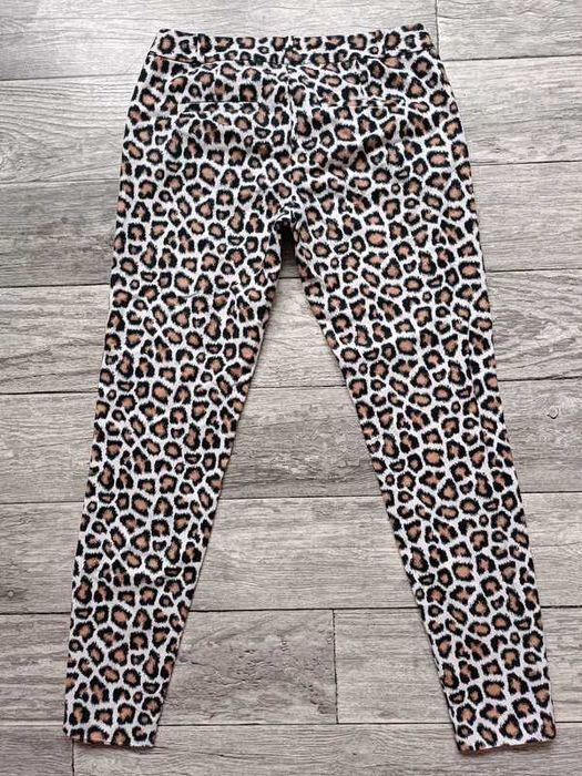 Spodnie damskie legginsy rurki pants Michael Kors panterka