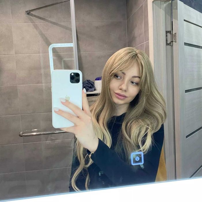 Peruka damska blond ombre naturalny wygląd włosy jak naturalne