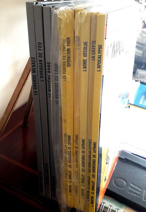 Livros BD - Jacques Martin - Série Lefranc (FR)   - ALGUNS VENDIDOS - VER LISTA DOS DISPONÍVEIS