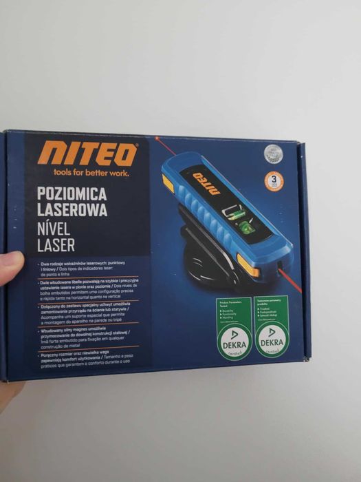 Poziomica laserowa niteo
