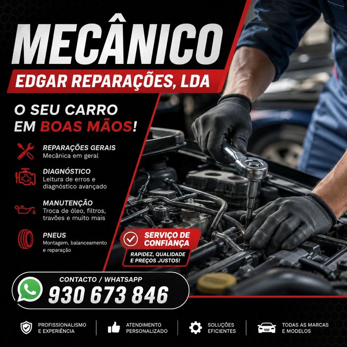 Mecanico ao domicílio 24h
