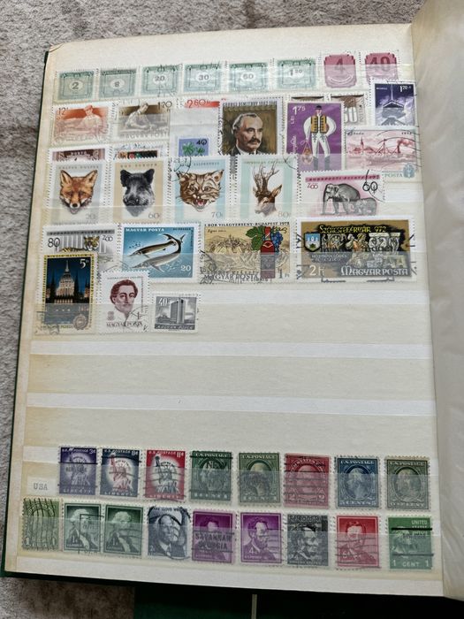 Znaczki klaser komplet