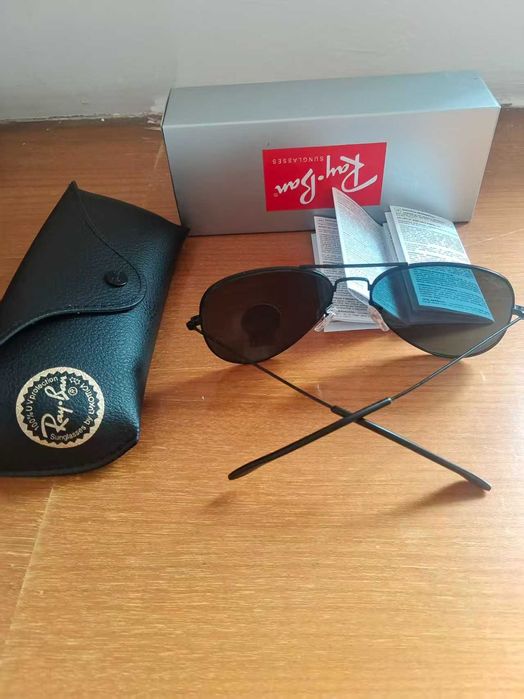 Okulary Ray-Ban Aviator czarne