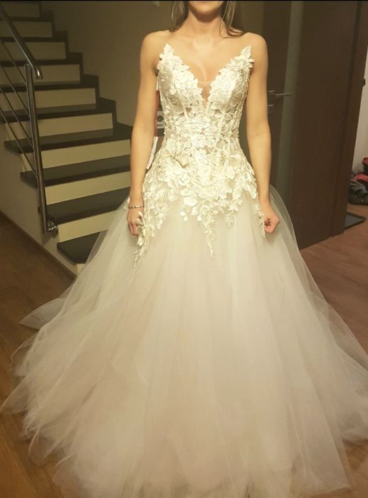 Suknia ślubna Agora jaśniutki róż