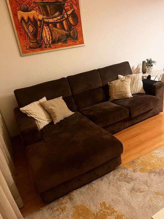 Sofá  Chateau d'Ax castanho