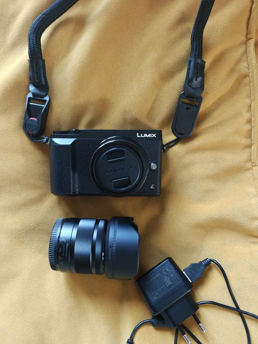 Panasonic Lumix GX80 + 12-32mm + 35-100mm | Stan BDB | Torba Lowepro SH 110 II, 3 baterie, SD 32GB