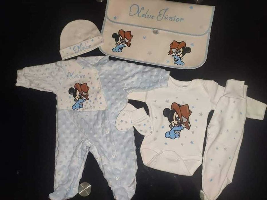 Enxoval de bebê personalizado