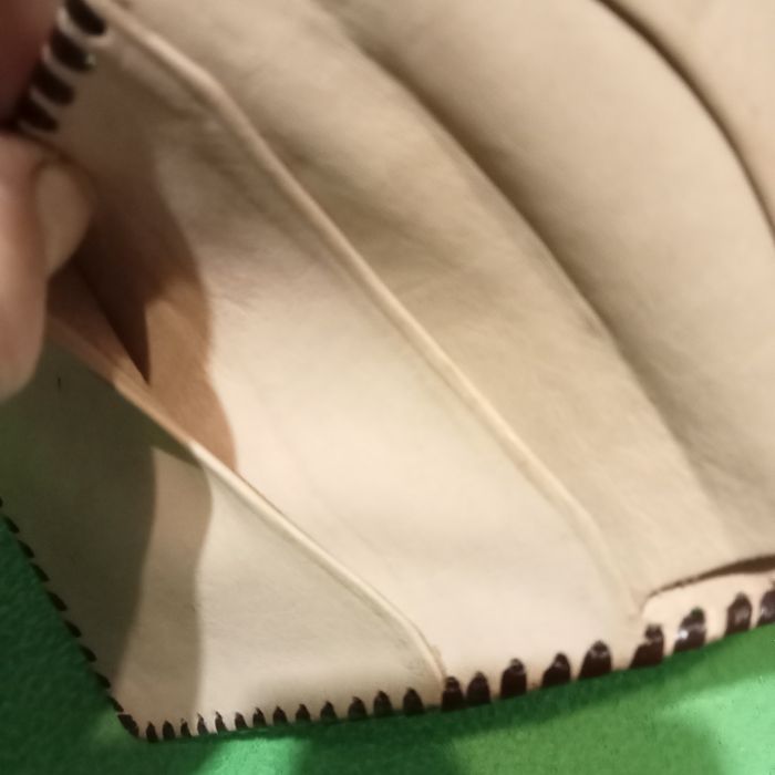 Portfel -skórka jagnięca.