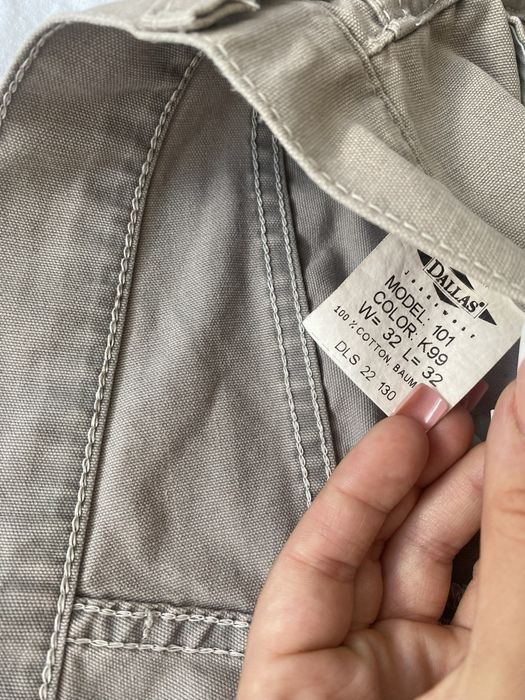 jeansy beżowe dallas jeans s m