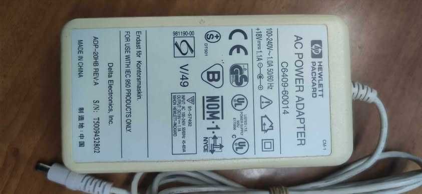 Alimentador original Hewlett Packard