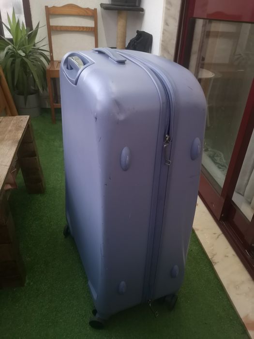 Mala de viagem rígida Emidio Tucci grande 78 cm com 4 rodas