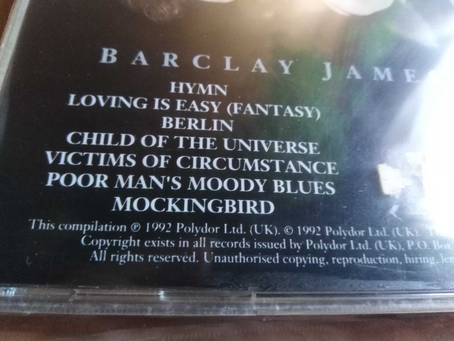 Barclay James Harvest CD wydanie z 1992 Polydor Ltd
