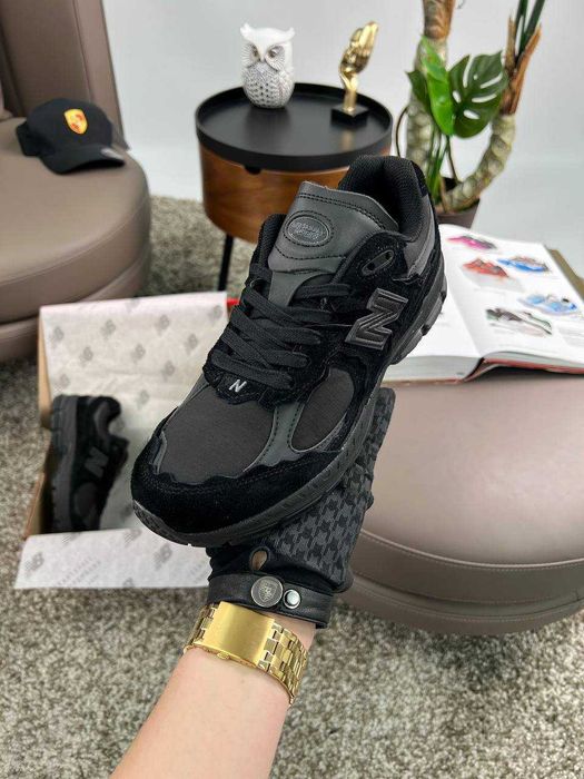 !ТОП! New Balance 2002R Protection Pack All Black 36-45 nb нб