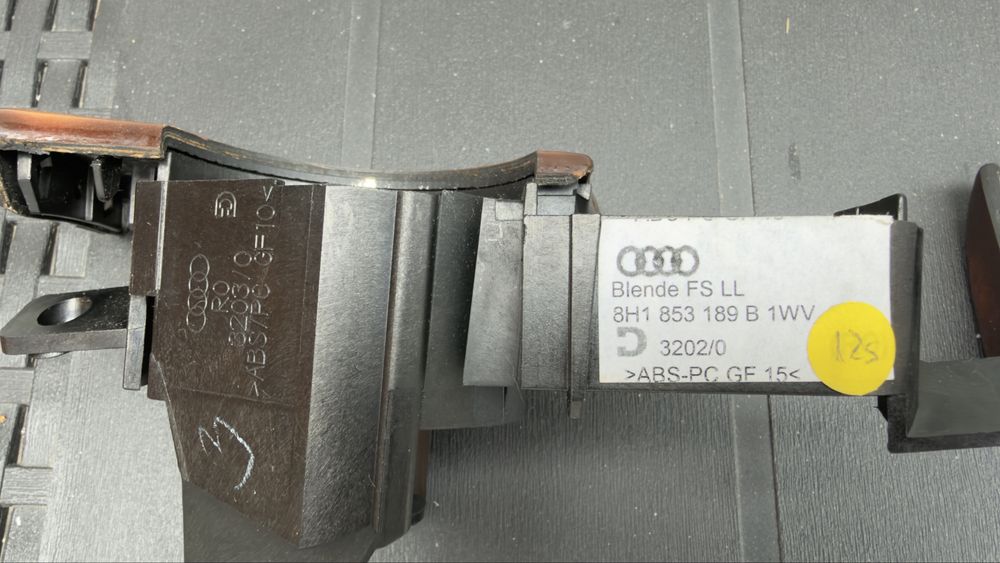 Frisos madeira portas Audi A4 8H Cabrio