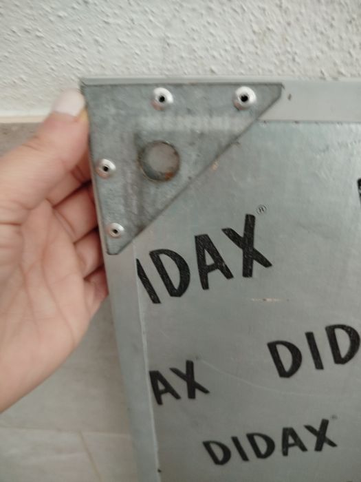 Quadro branco magnético porcelana