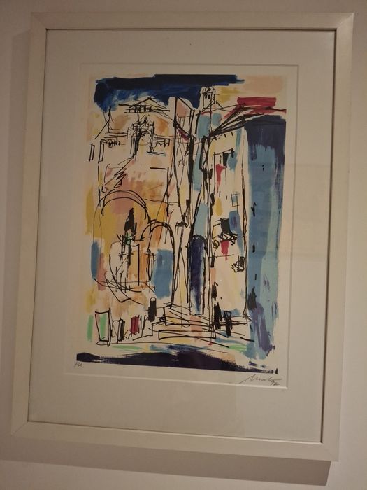 Prova de Artista - Quadro Artur Bual