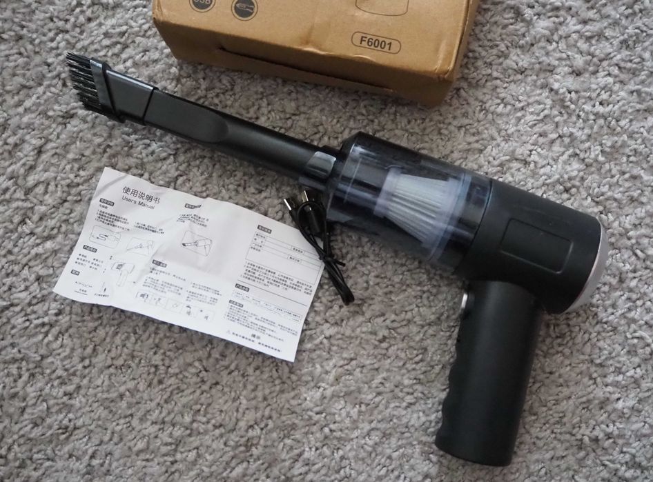 Bezprzewodowy odkurzacz 120W 9000Pa - USB Nowy