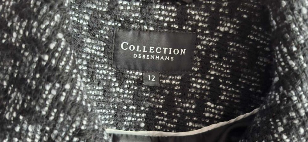 Debenhams Collection - Płaszcz zimowy z paskiem