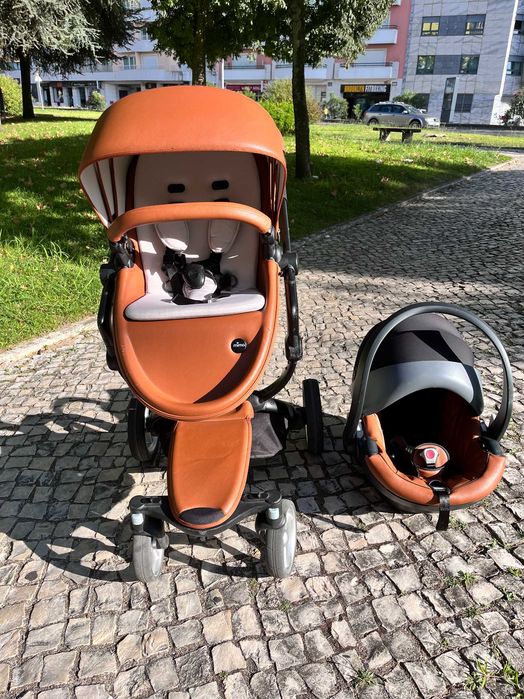 Carrinho de bebé Mima Xari + Ovo / Ovinho - Cadeira Auto