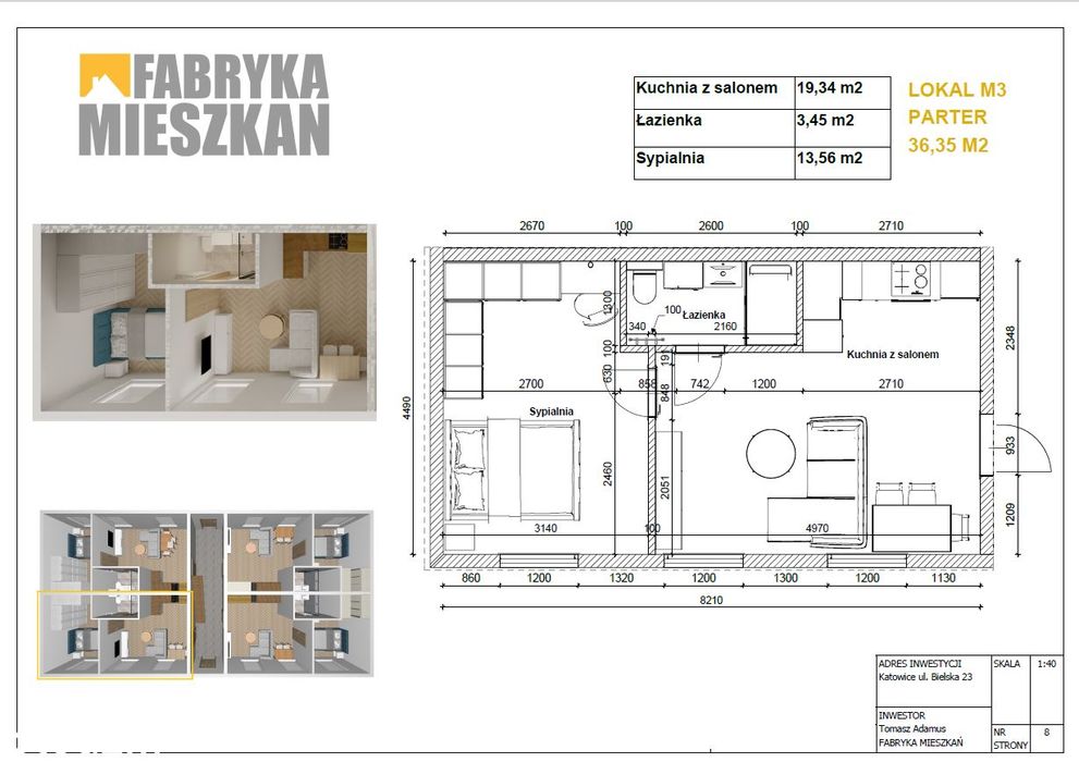 Bezpośrednio | 2 pokoje z ogrzewaniem | budynek po rewitalizacji