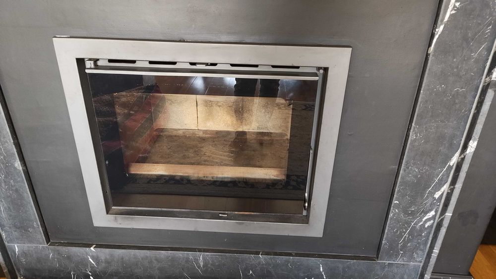 Recuperador de calor ventilado em bom estado