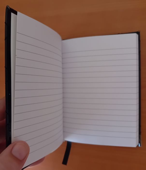 Notebook Novo Gato Preto em Verniz