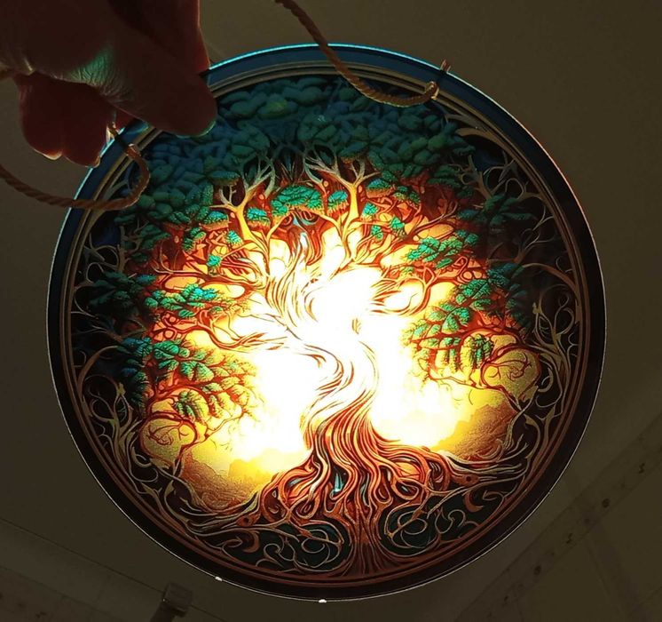 Decoração para jardim ou quarto - Árvore da Vida